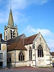 Verneuil-en-Halatte (60), l'église St-Honoré